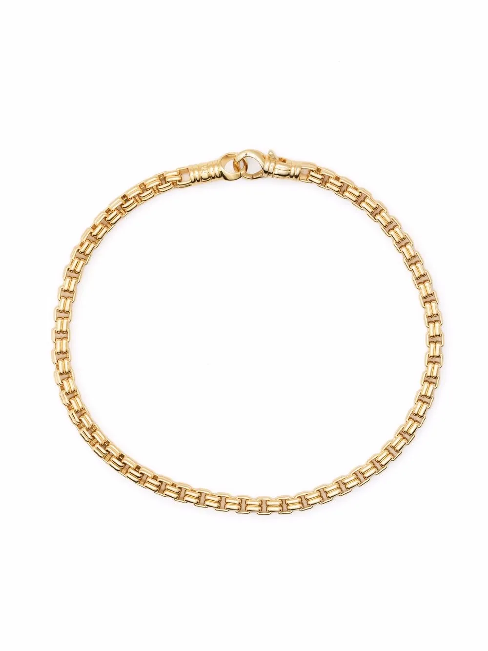 Tom Wood Bracciale in argento sterling placcato rodio Venetian - Oro