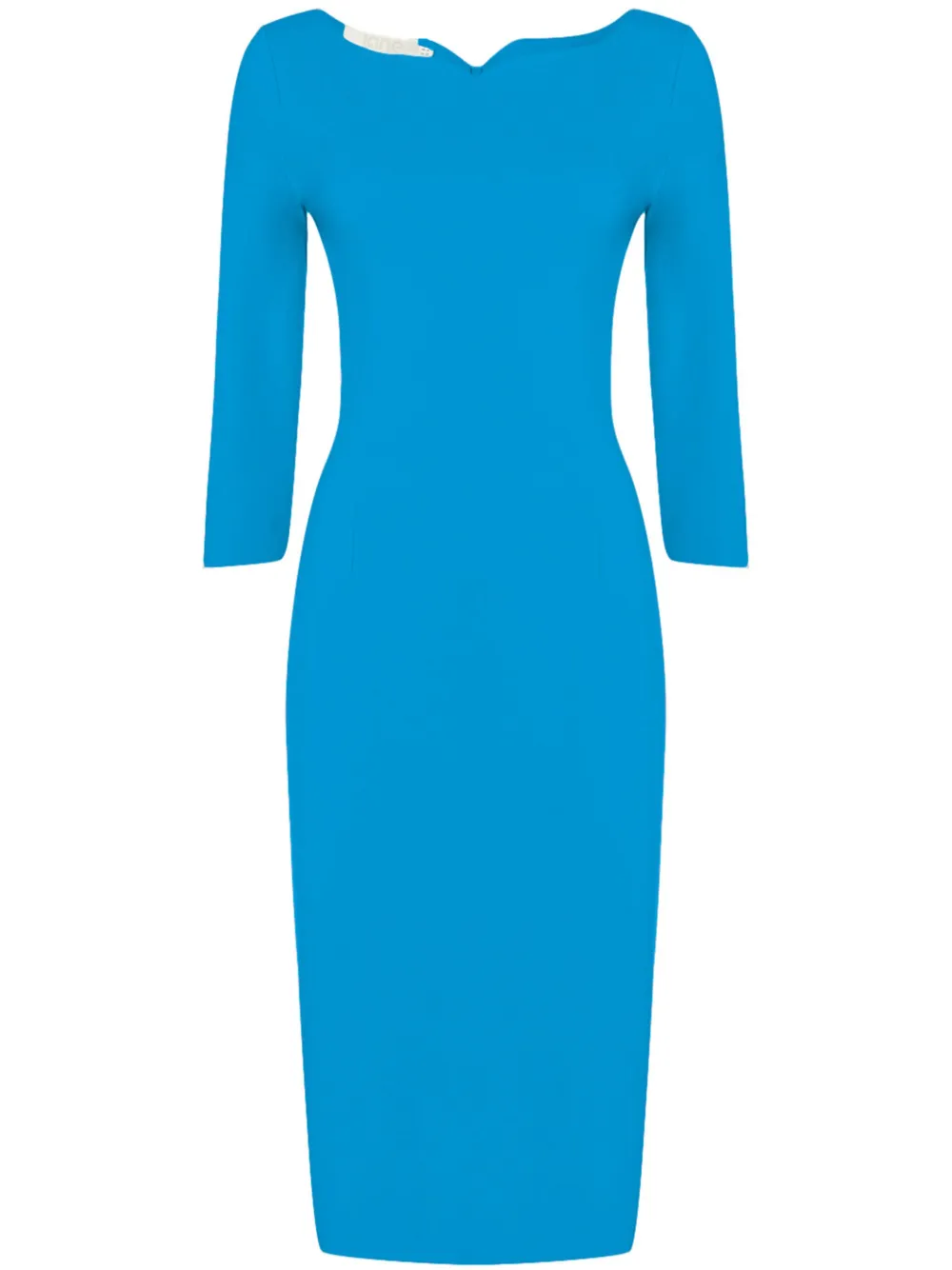 JANE Hilton midi dress - Blu