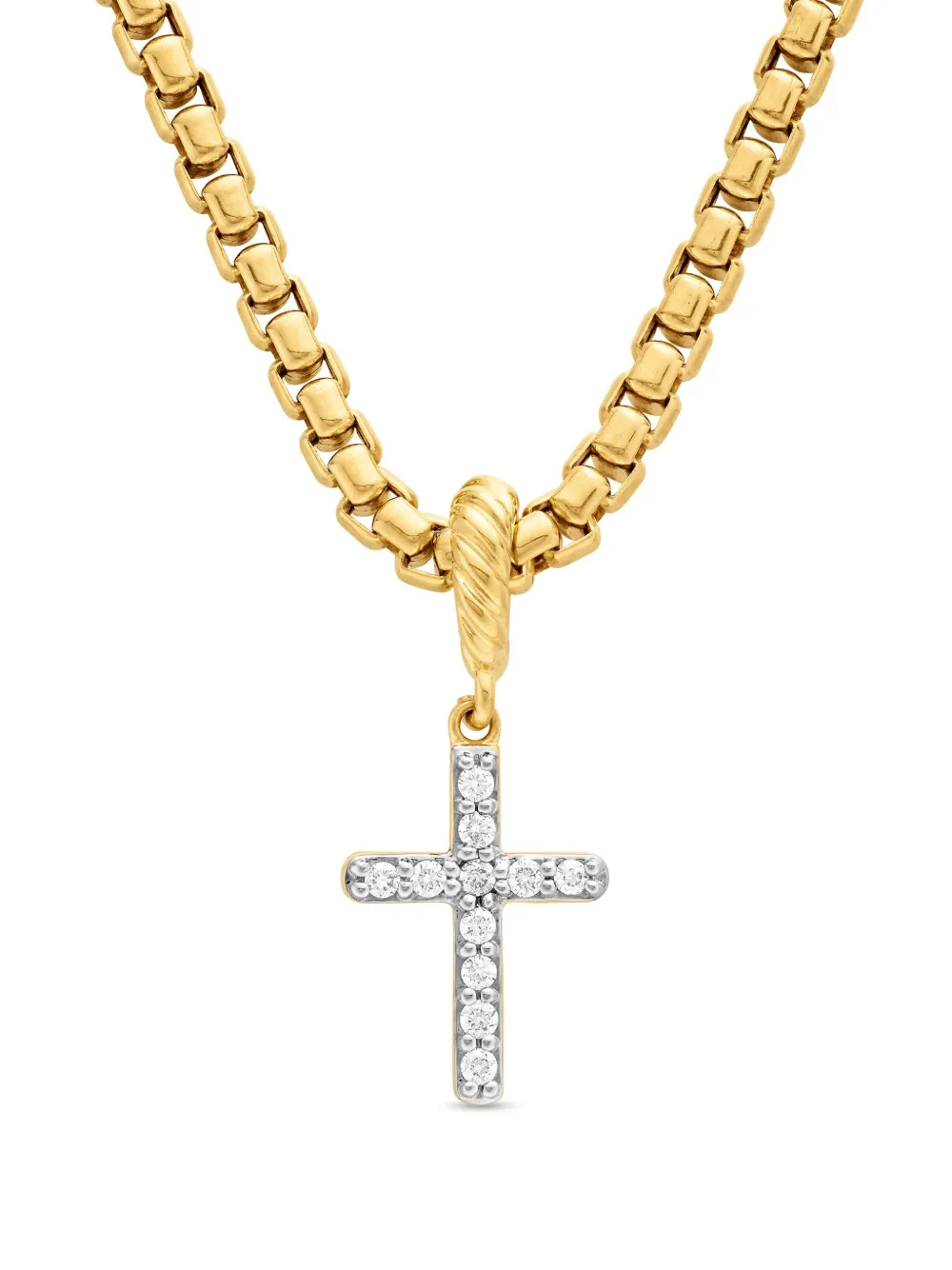 David Yurman 18K yellow gold Cross Amulet necklace - Oro