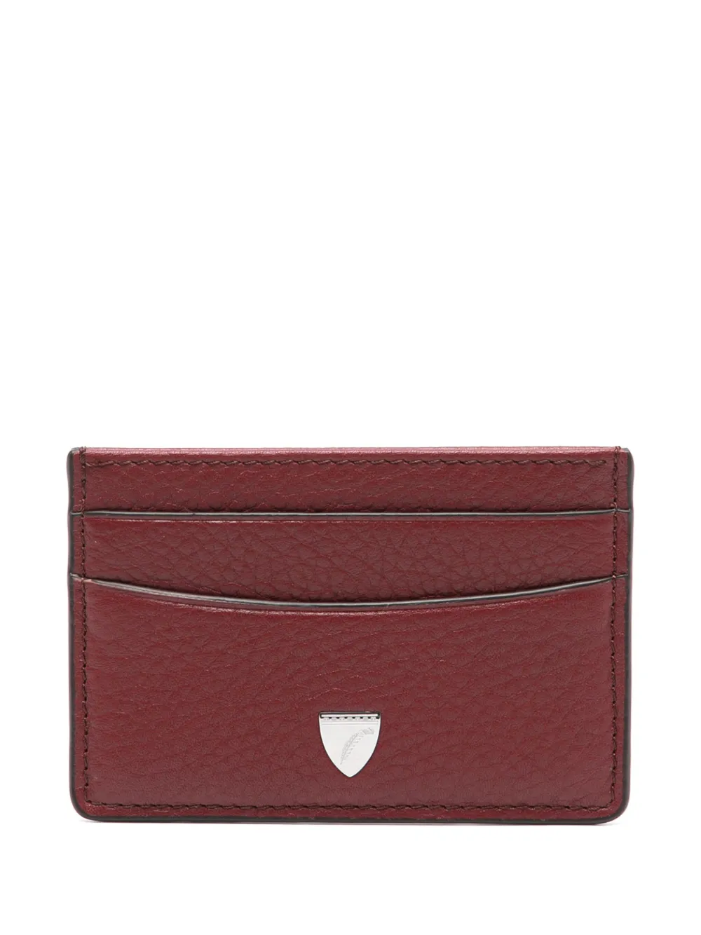 Aspinal Of London leather cardholder - Rosso