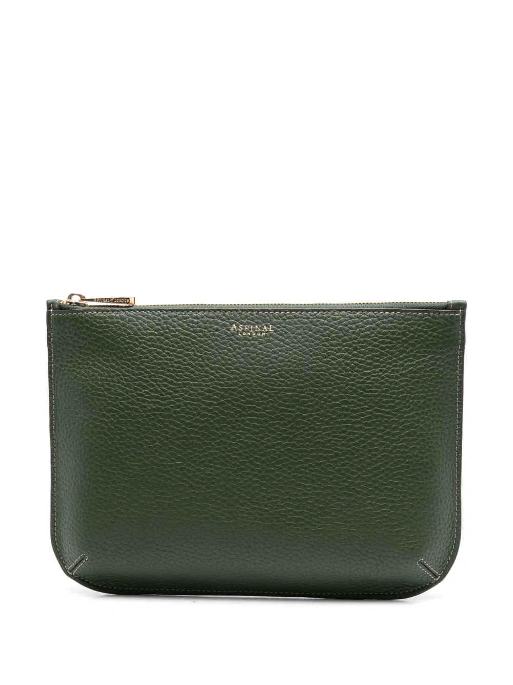 Aspinal Of London large Ella make up bag - Verde