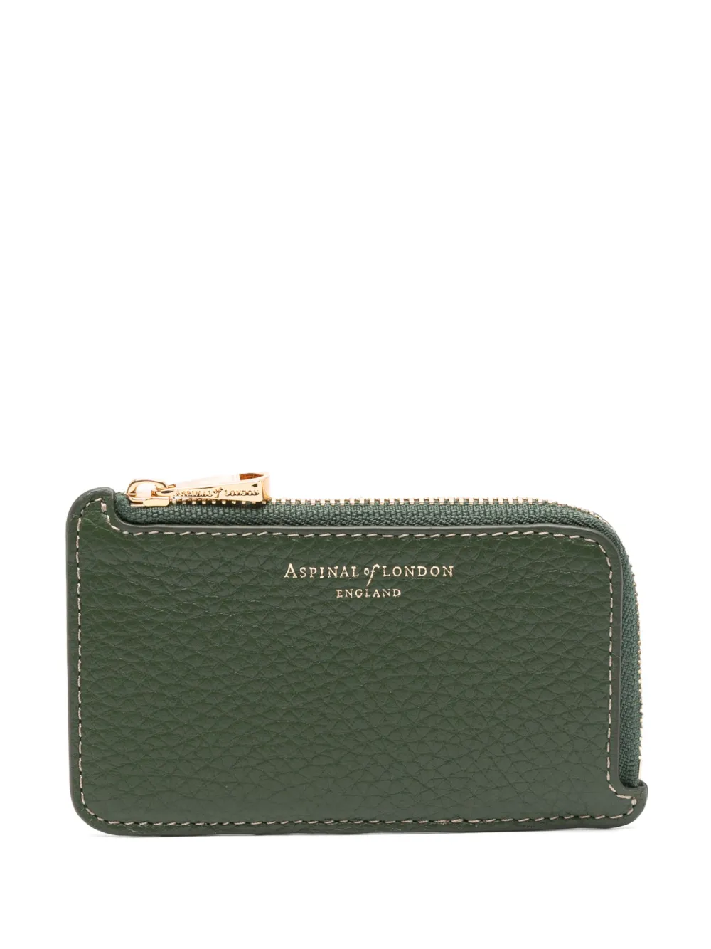 Aspinal Of London zipped wallet - Verde