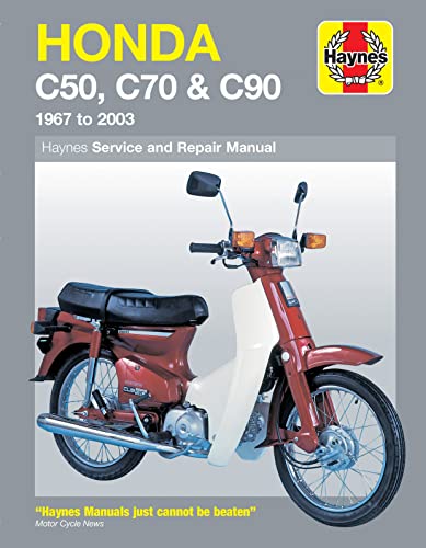 Haynes Honda C50, C70 & C90 1967 To 2003