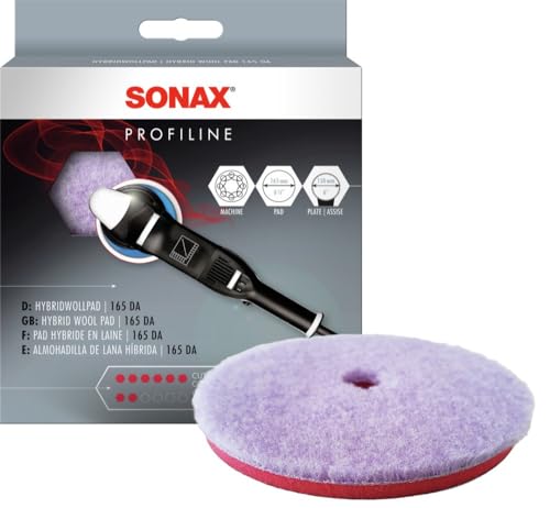 Sonax Tampone Di Lana Ibrida 165 Mm (1 Pezzo) Efficace Tampone Per Levigatrici Eccentriche | Art. N. 04941000