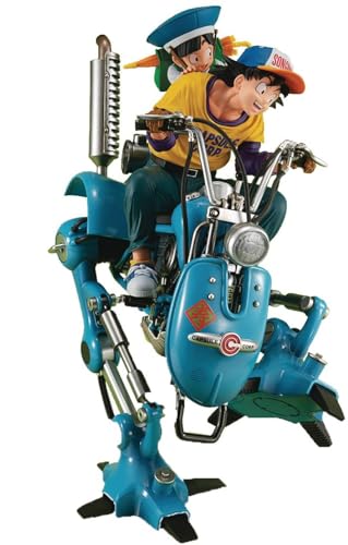 Megahouse - Dbz - Desktop Real Mccoy Ex - Son Goku & Son Gohan & Robot Figure