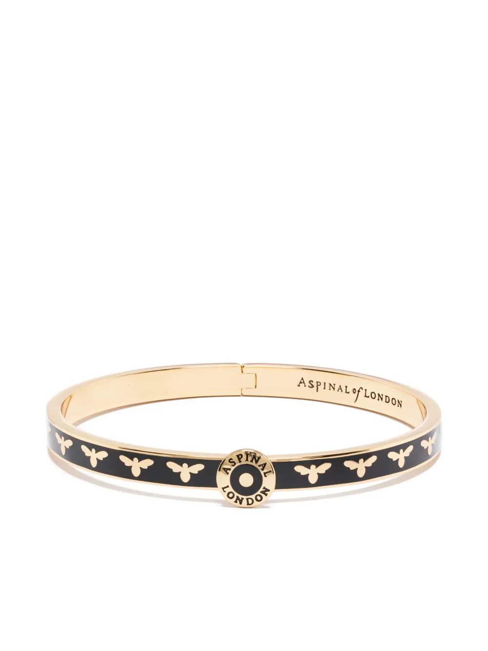 Aspinal Of London Bee bangle bracelet - Oro