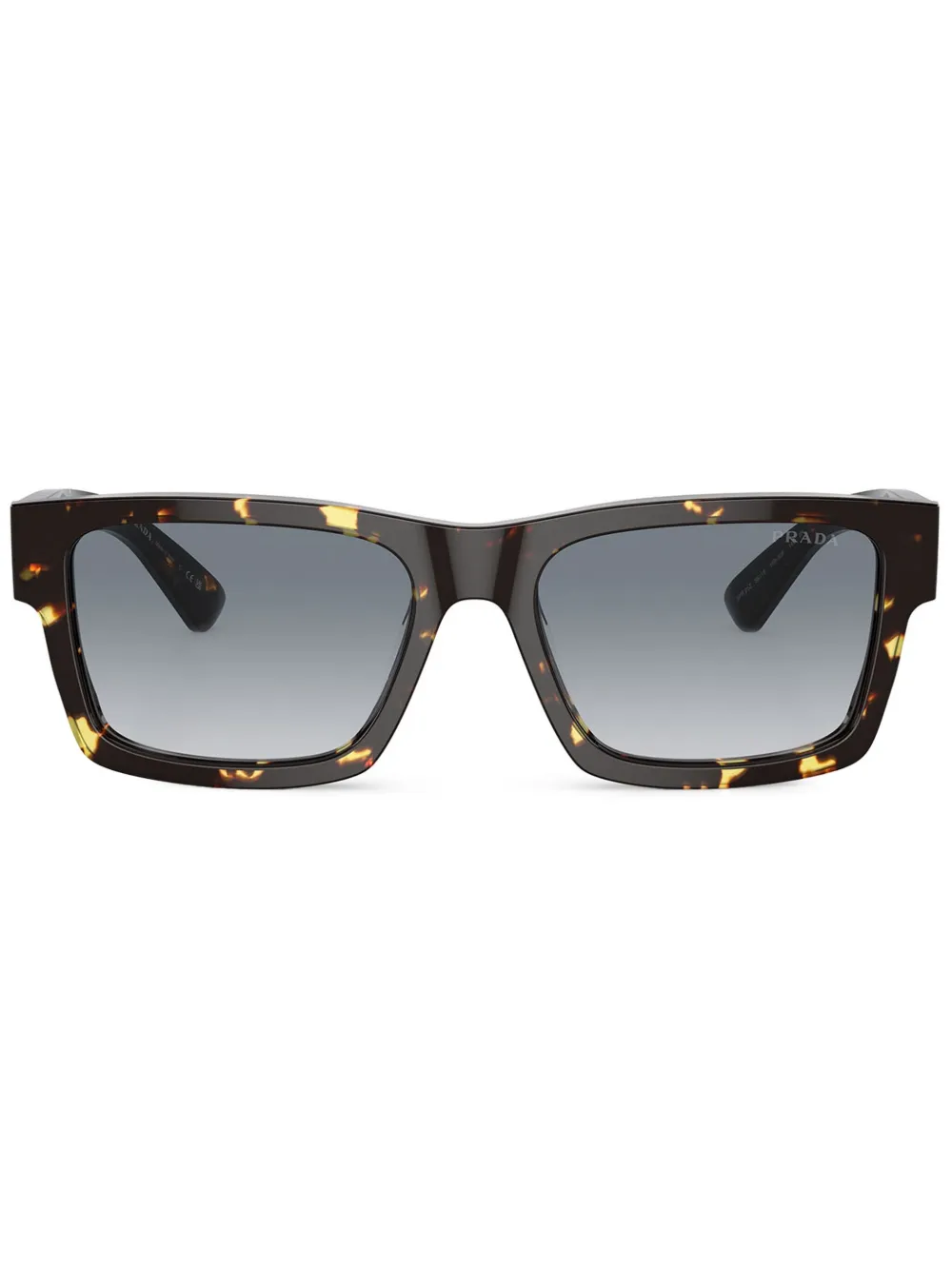 Prada Eyewear 0PR25ZS16R30F 16R30F Black Malt Tortoise - Nero