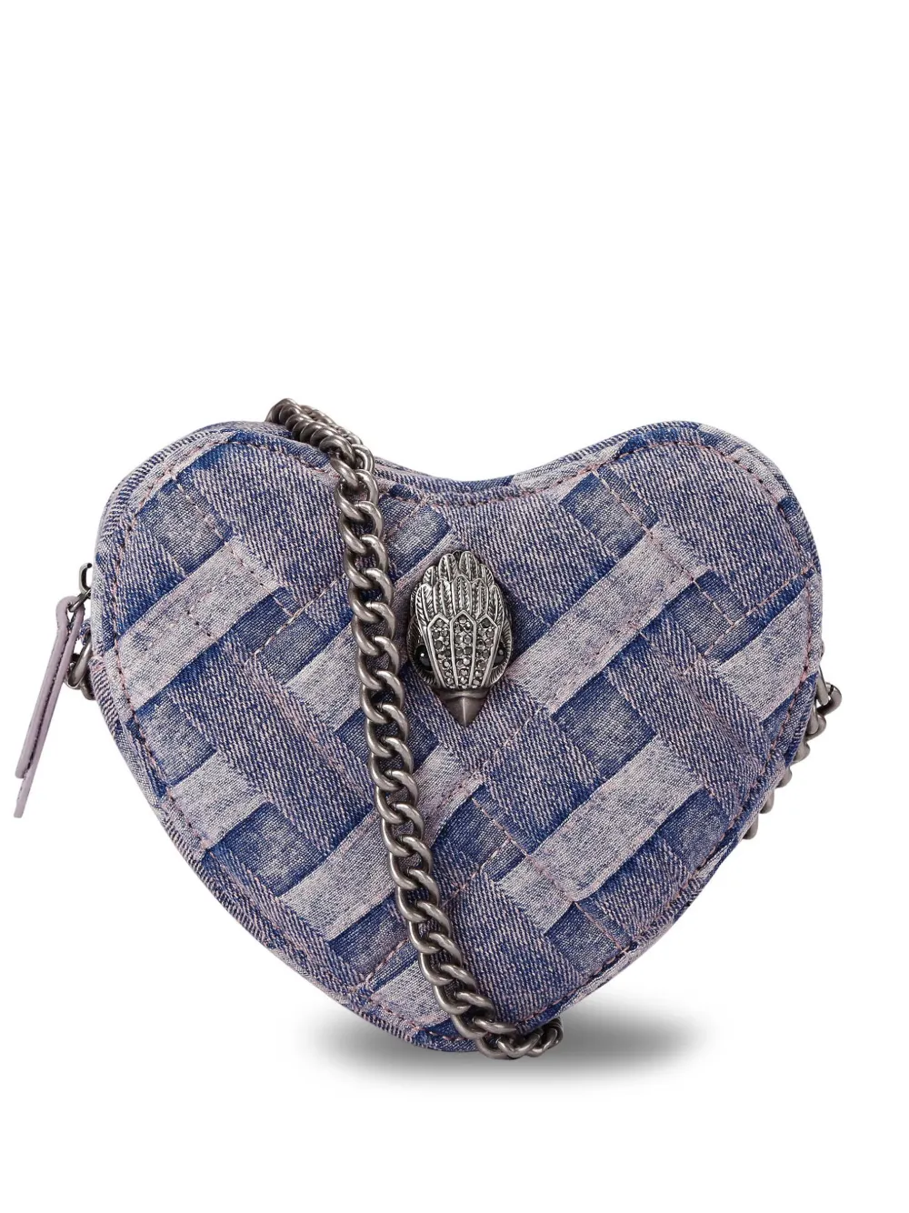 Kurt Geiger London Kensington Heart cross body bag - Rosa