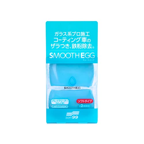 Soft99 513 Smooth Egg Argilla Bar, Set Di 2