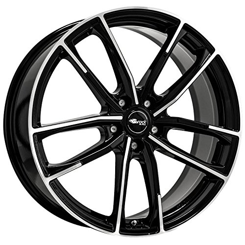 Cerchi In Lega Brock B38 8X18 5X105 Et38 Black Mirror