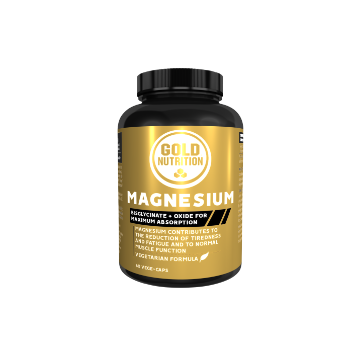 ¡17% Dto! Magnesium Cápsulas Goldnutrition