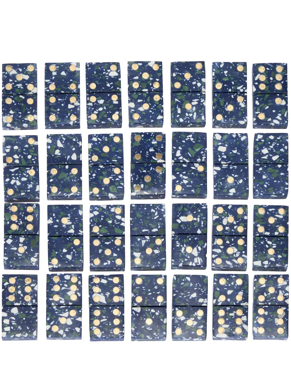 The Conran Shop Set domino Pietra - Blu