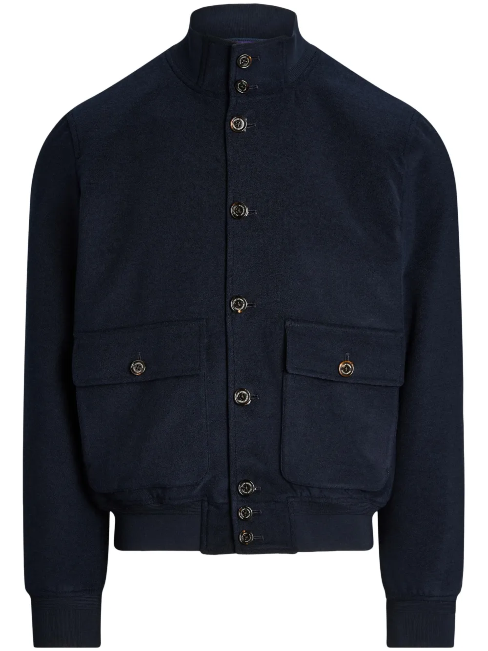 Ralph Lauren Purple Label single-breasted coat - Blu