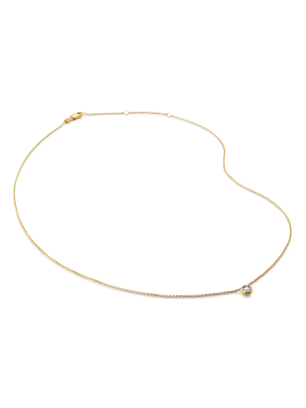 Monica Vinader Essentials necklace - Oro