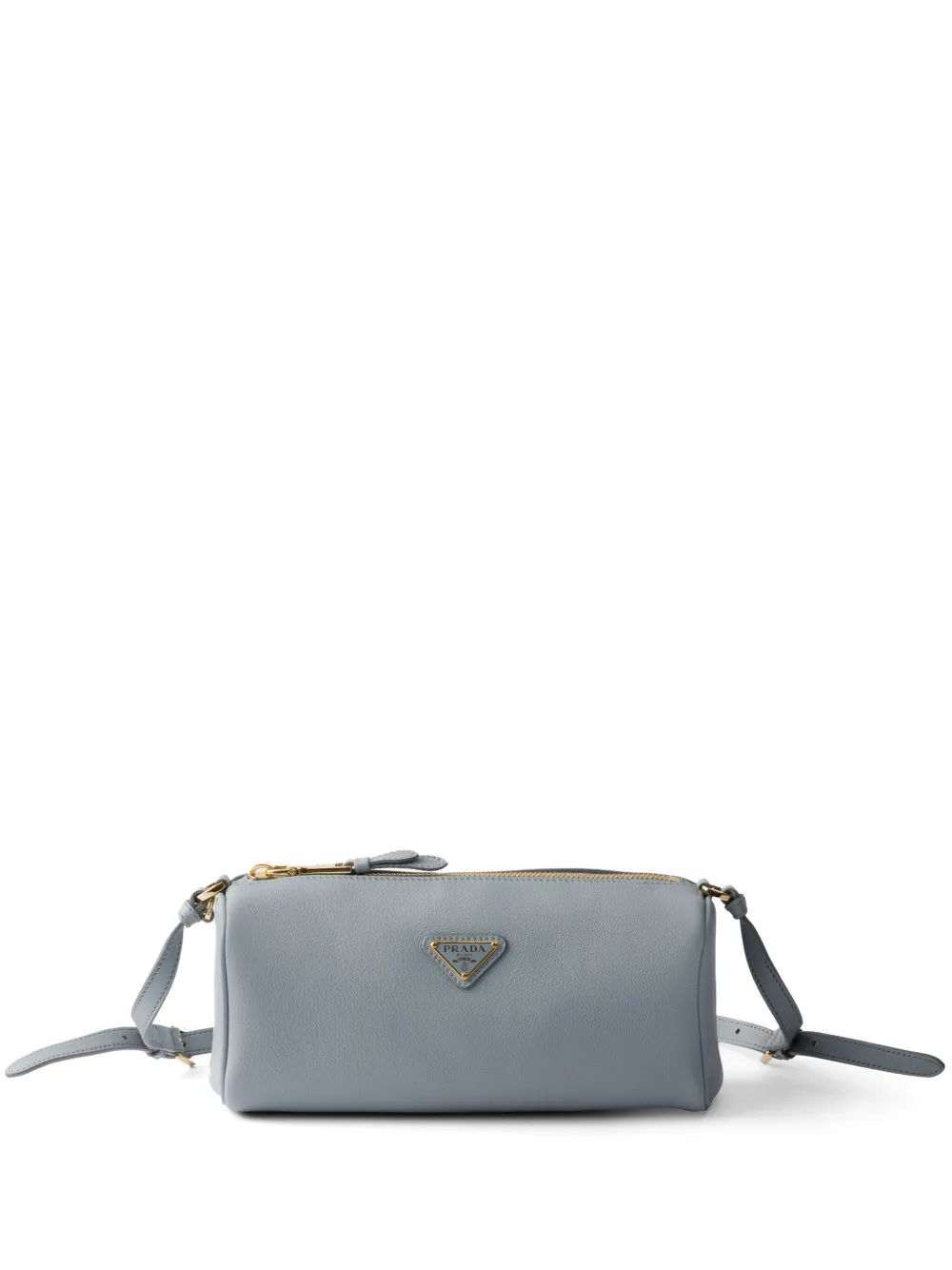 Prada leather shoulder bag - Blu