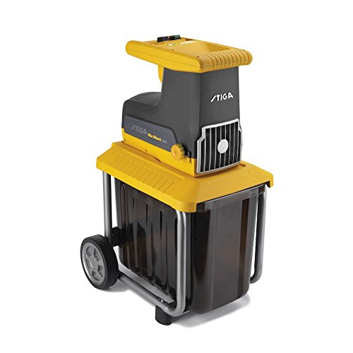 Stiga Bio Silent 2500 - Biotrituratore Elettrico A Rulli (Ingranaggi) 2500W Per Rami Fino A 40Mm Di Diametro
