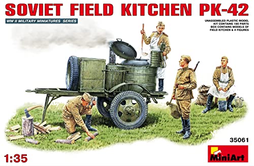 Miniart 35061 - Cucina Da Campo Sovietica Kp-42