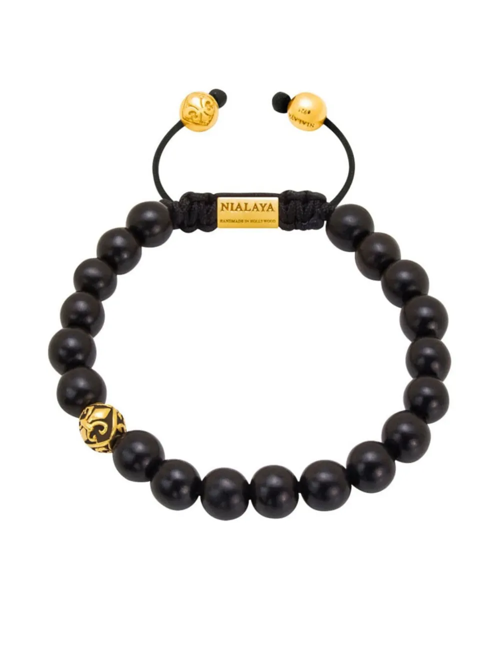 Nialaya Jewelry beaded bracelet - Nero