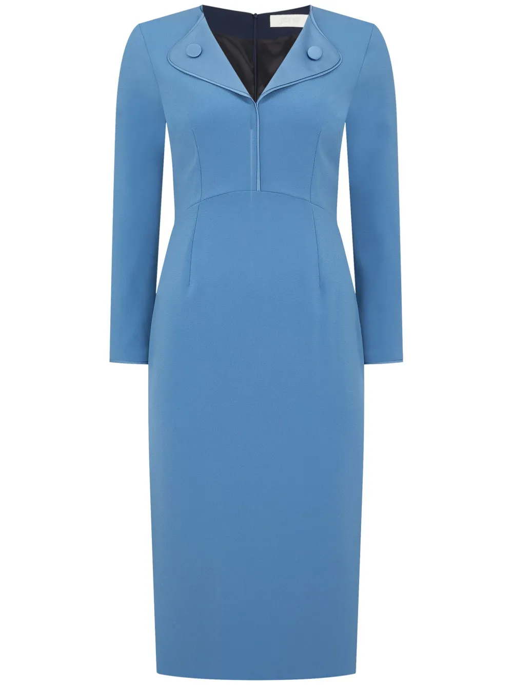JANE Venice midi dress - Blu