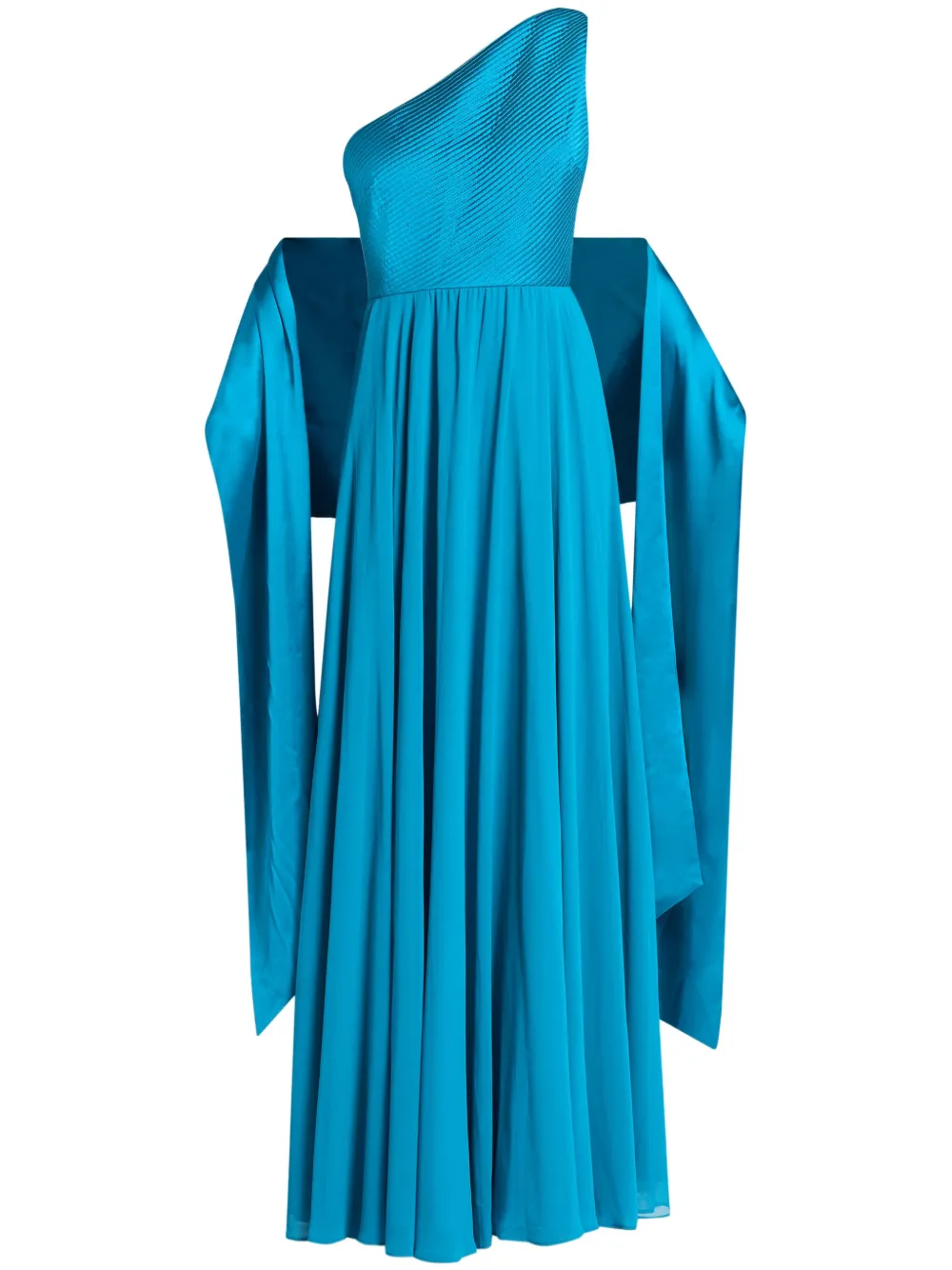 Badgley Mischka sash gown - Blu