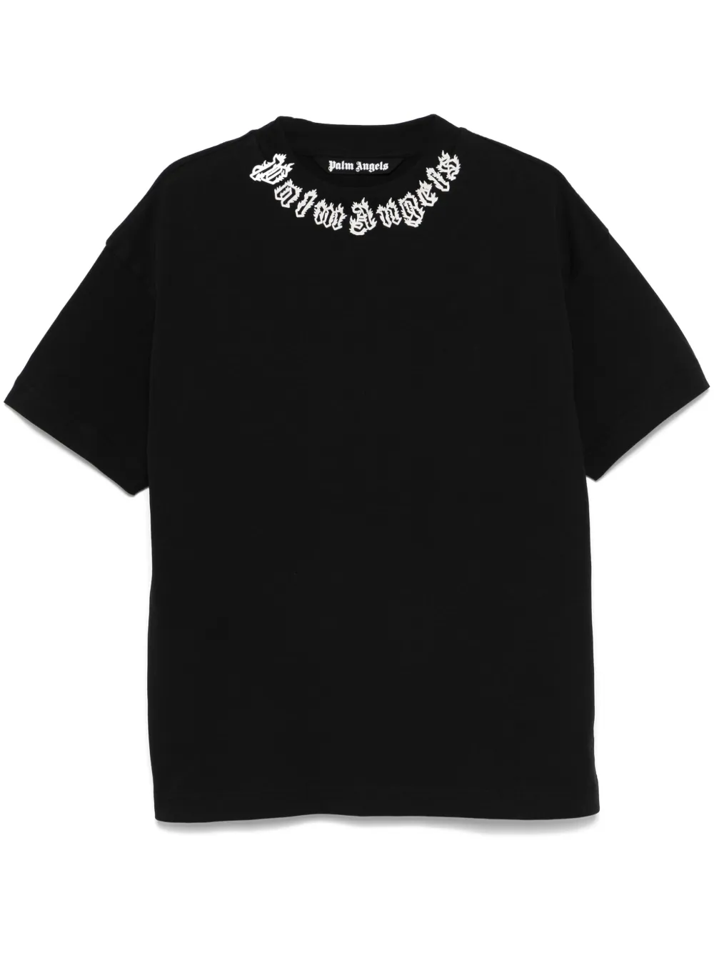Palm Angels logo-print T-shirt - Nero