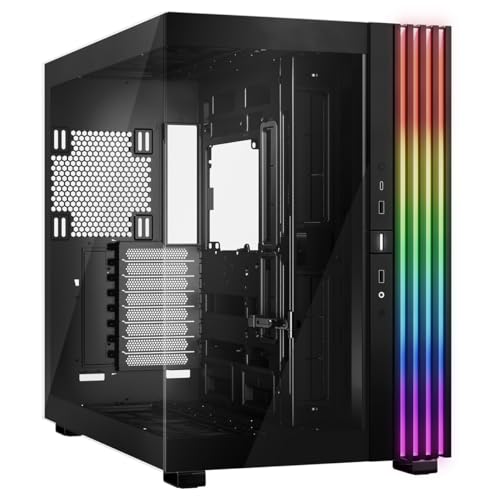 Be Quiet! Light Base 900 Dx Black Pc Case, Vista Panoramica Mozzafiato, Show Case, Design Dual Chamber, Striscia Led Argb Massiccia, Invertita E Utili