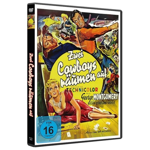 Zwei Cowboys Räumen Auf