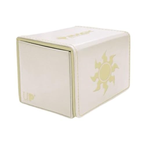 Ultra Pro - Mana 8 Alcove Edge Deck Box - Plains For Magic: The Gathering, Store & Protect Fino A 100 Carte Mtg Di Dimensioni Standard, Ideale Per Com
