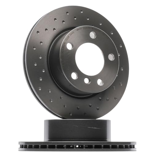 2X Brembo Disco Freno Ø284Mm Altezza: 73Mm Spessore: 22Mm Perforato/Ventilazione