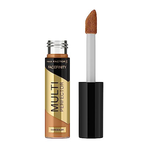 Max Factor Facefinity Multi-Perfector Correttore Liquido Tutto In Uno, Nasconde Le Imperfezioni, Luminosità Istantanea, Finitura Naturale, Vegano, Cop