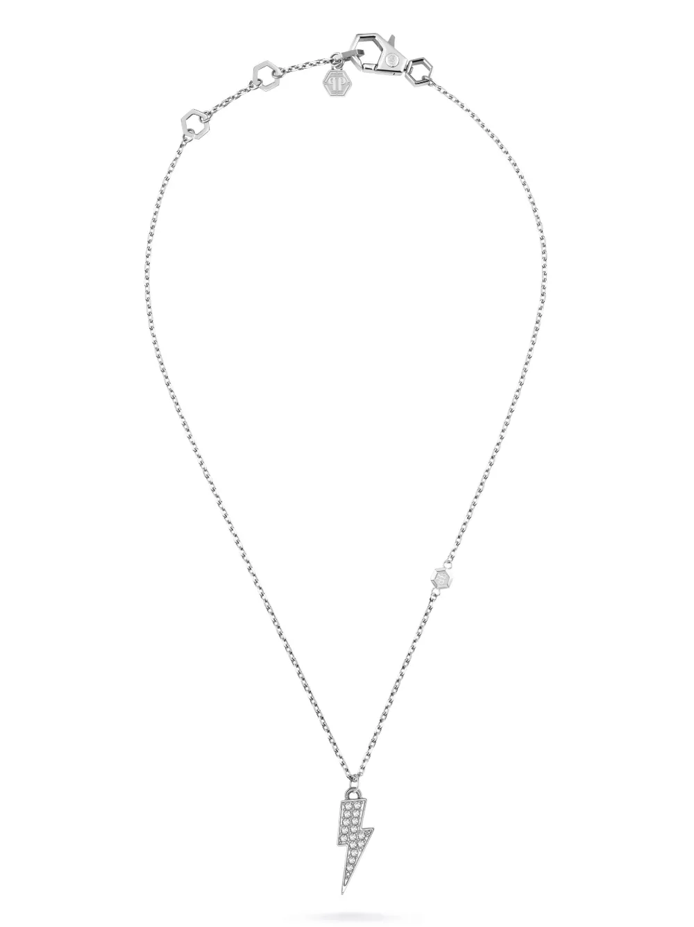 Philipp Plein Valentine pendant necklace - Argento