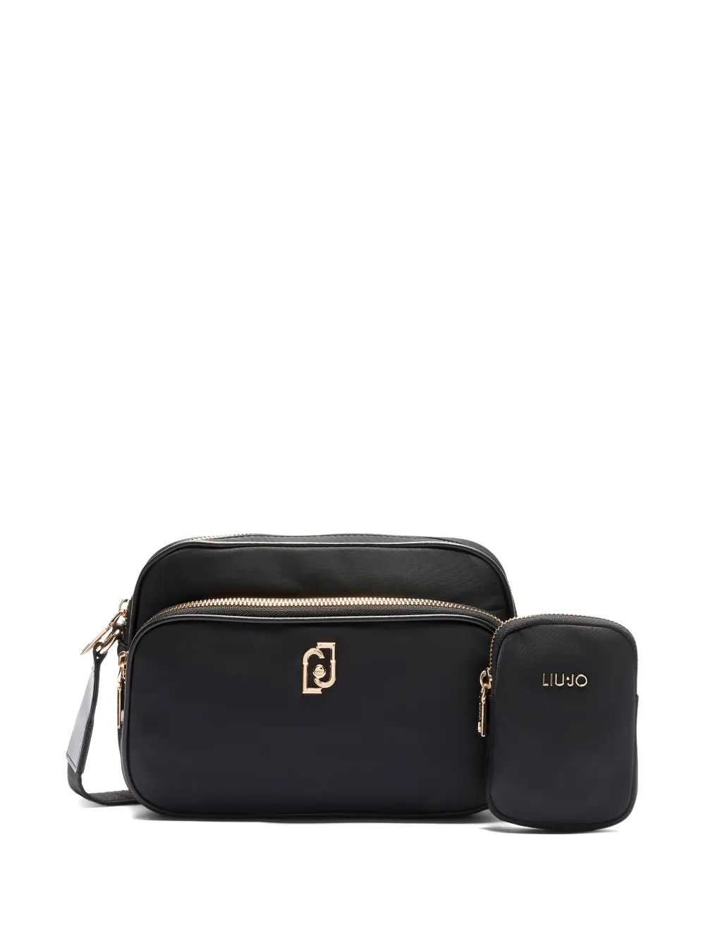 LIU JO Nylon crossbody bag - Nero