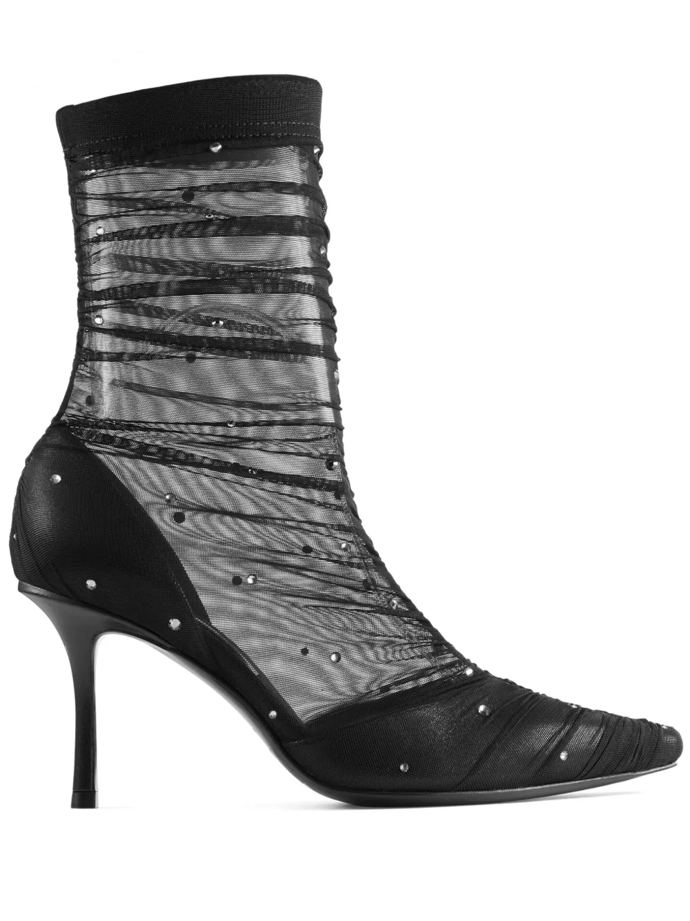 Jimmy Choo 85mm Lotta boots - Nero