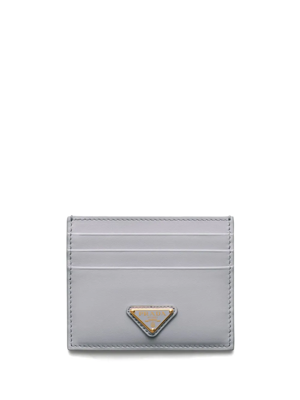 Prada leather card holder - Grigio