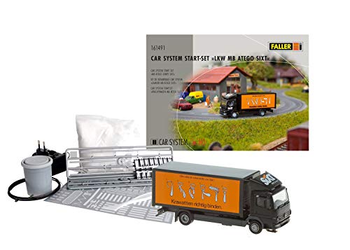 Faller- Car System-Kit Di Avviamento Camion Mb Atego Sixt, Multicolore, 161491