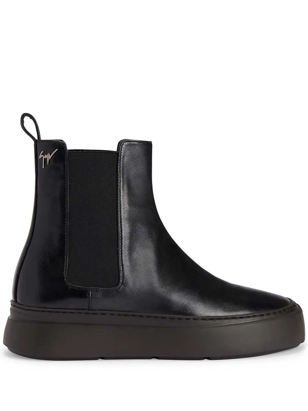 Giuseppe Zanotti leather ankle boots - Nero