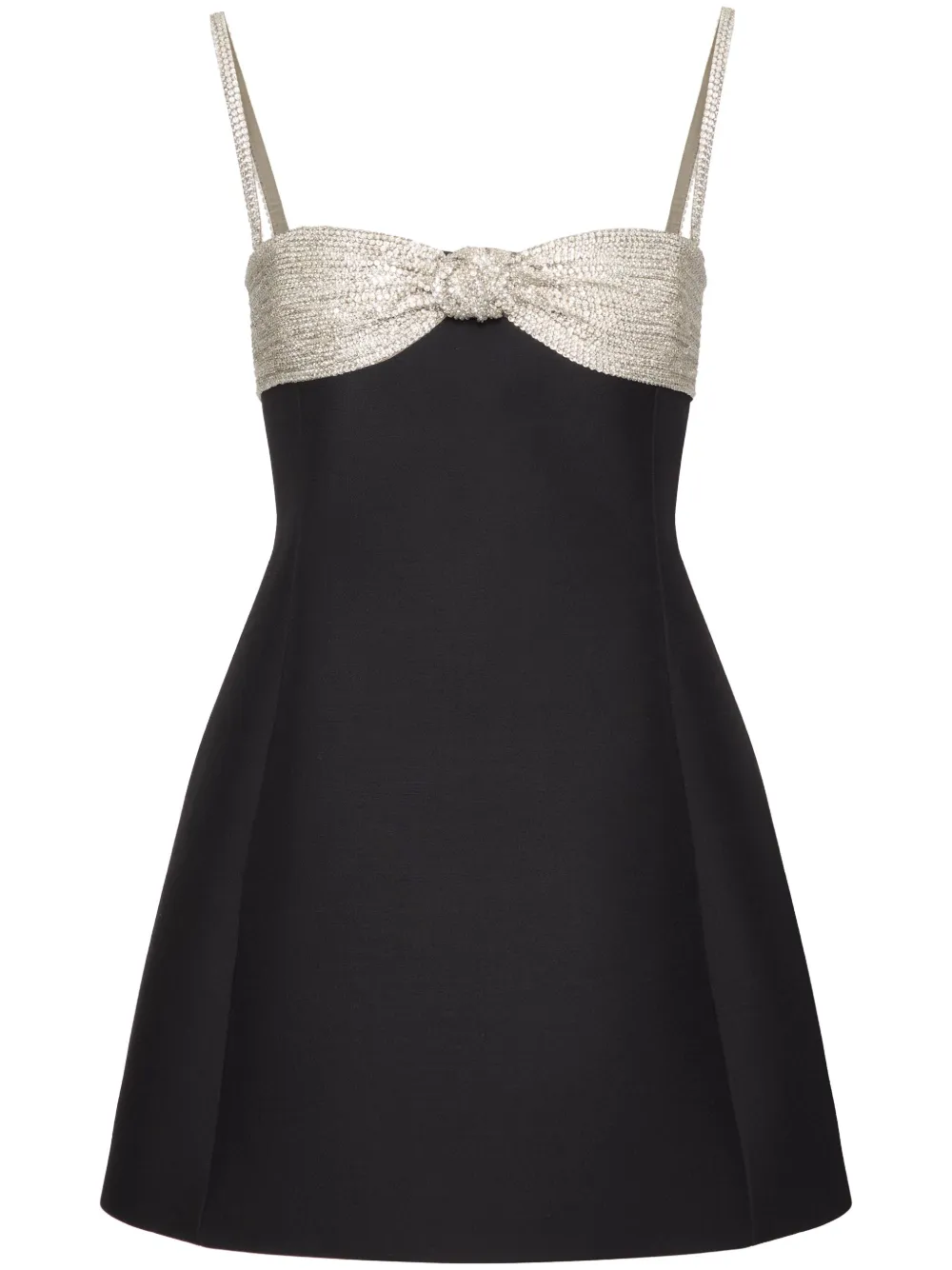 Valentino Garavani Abito Crepe Couture corto - Nero
