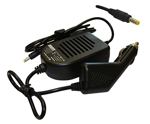 Power4Laptops Adattatore Cc Auto Caricabatteria Per Portatile Compatibile Con Pc Specialist 14 Inch Initia