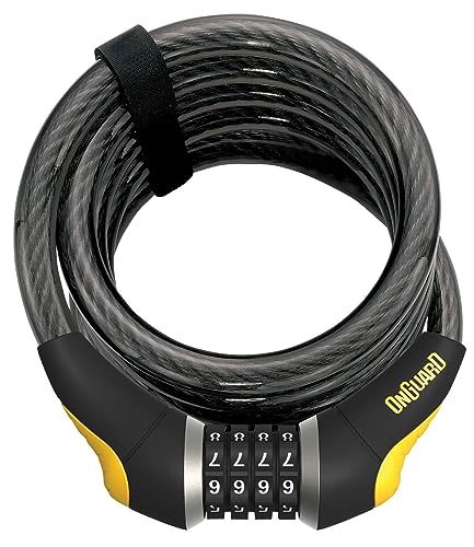 Onguard Spirale Combo Doberman Lucchetto, Nero