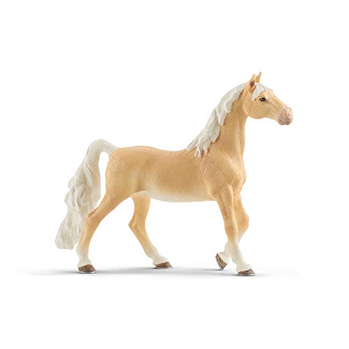 Schleich- Saddlebred Mare Americano Animals Figurine, Multicolore, 13912