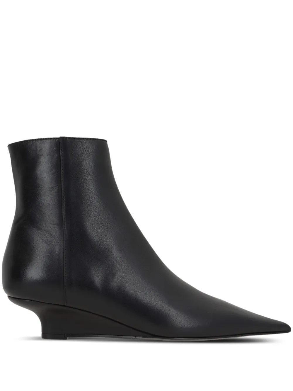 TOTEME 40mm Sharp boots - Nero