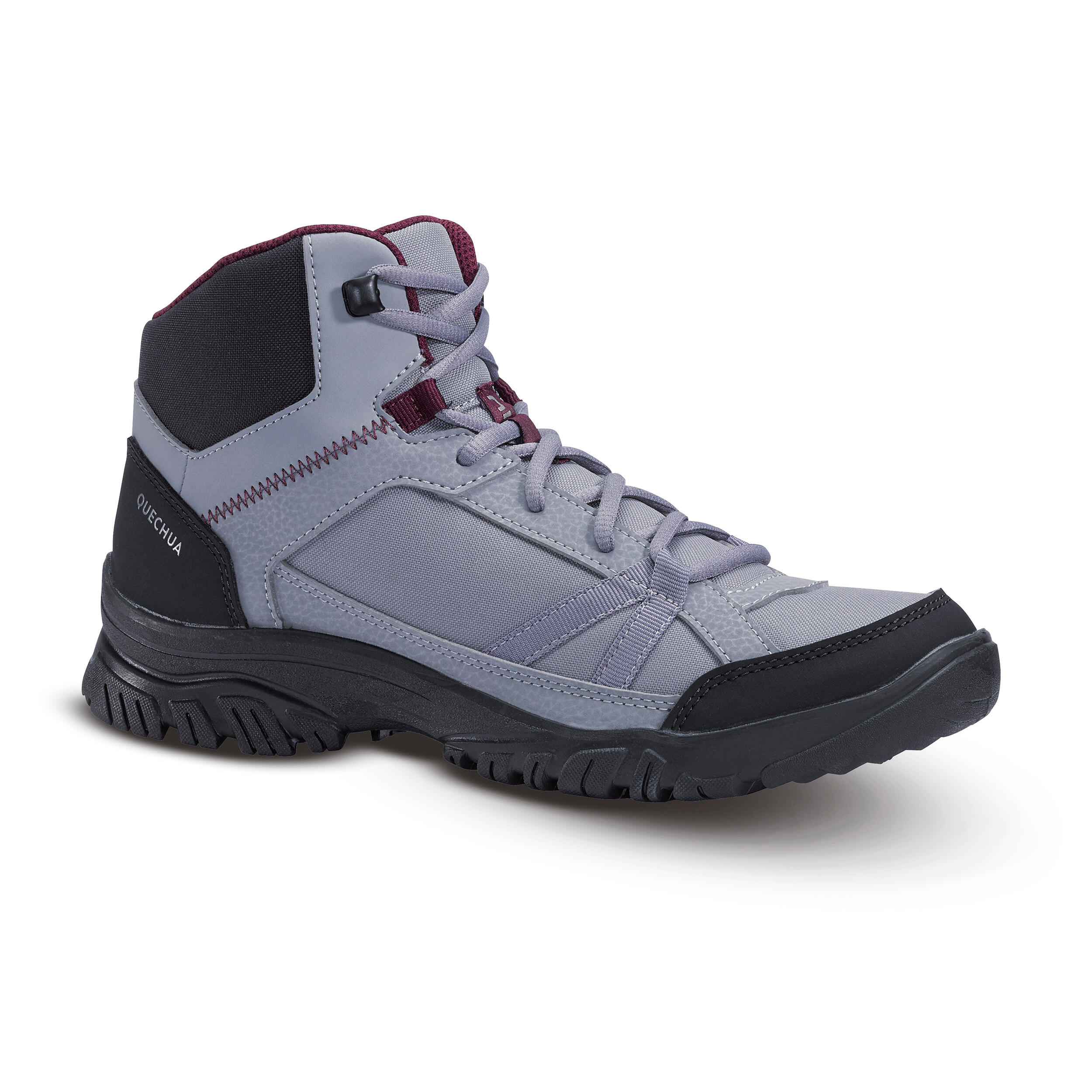 Decathlon | Scarpe trekking donna NH100 MID grigie |  Quechua