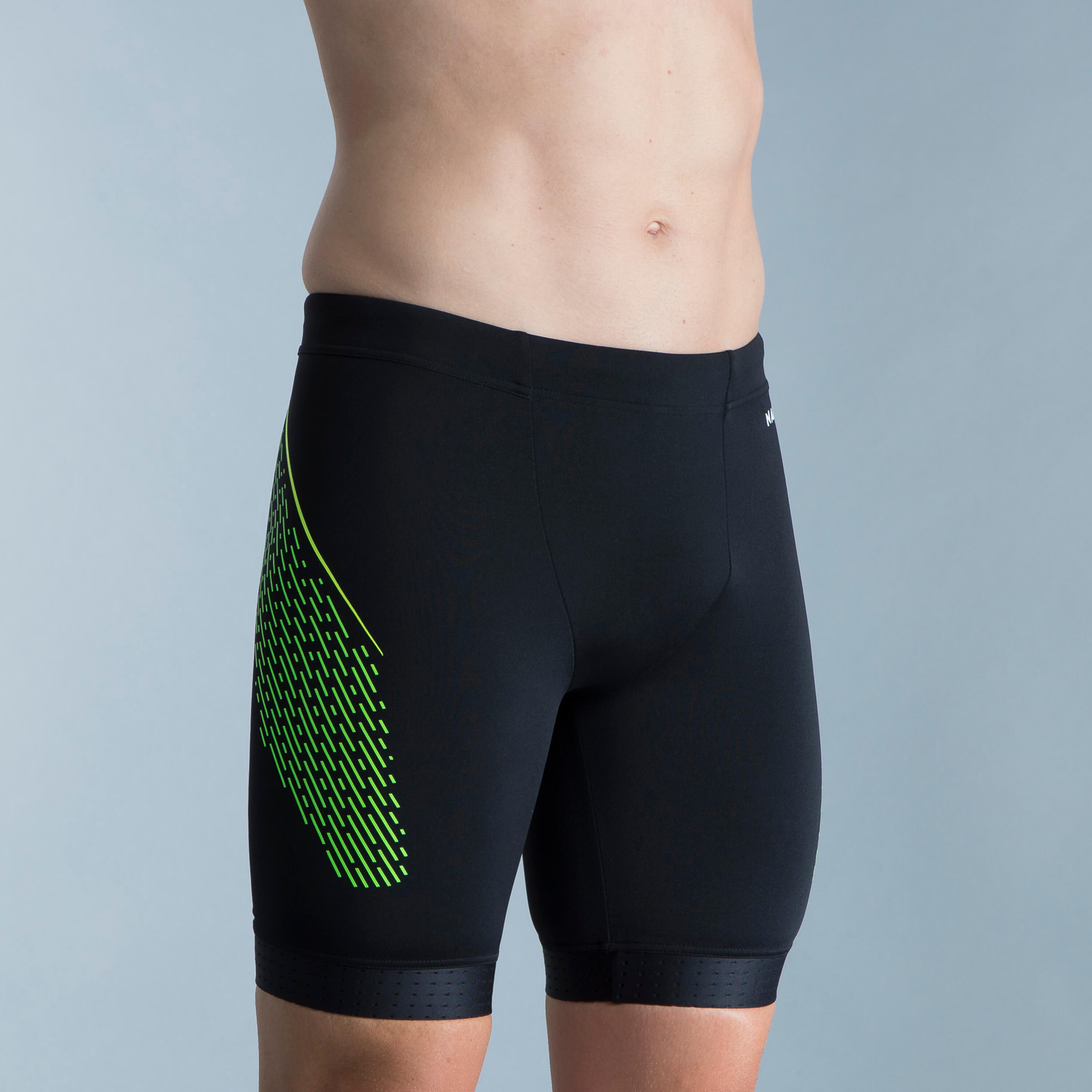 Decathlon | Jammer piscina FITI nero-verde |  Nabaiji