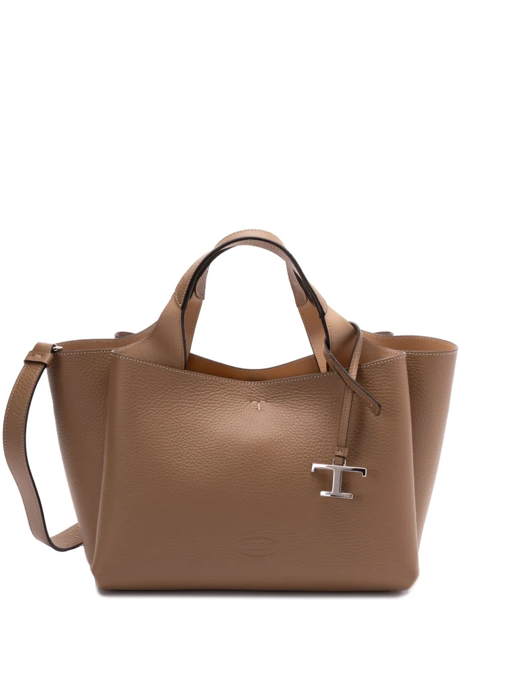 Tod's leather two-way handbag - Marrone