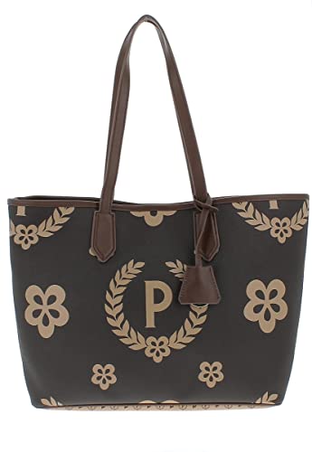 Te8427Pp06Q1E 11A Marrone/Vit. Pollini Borsa Donna