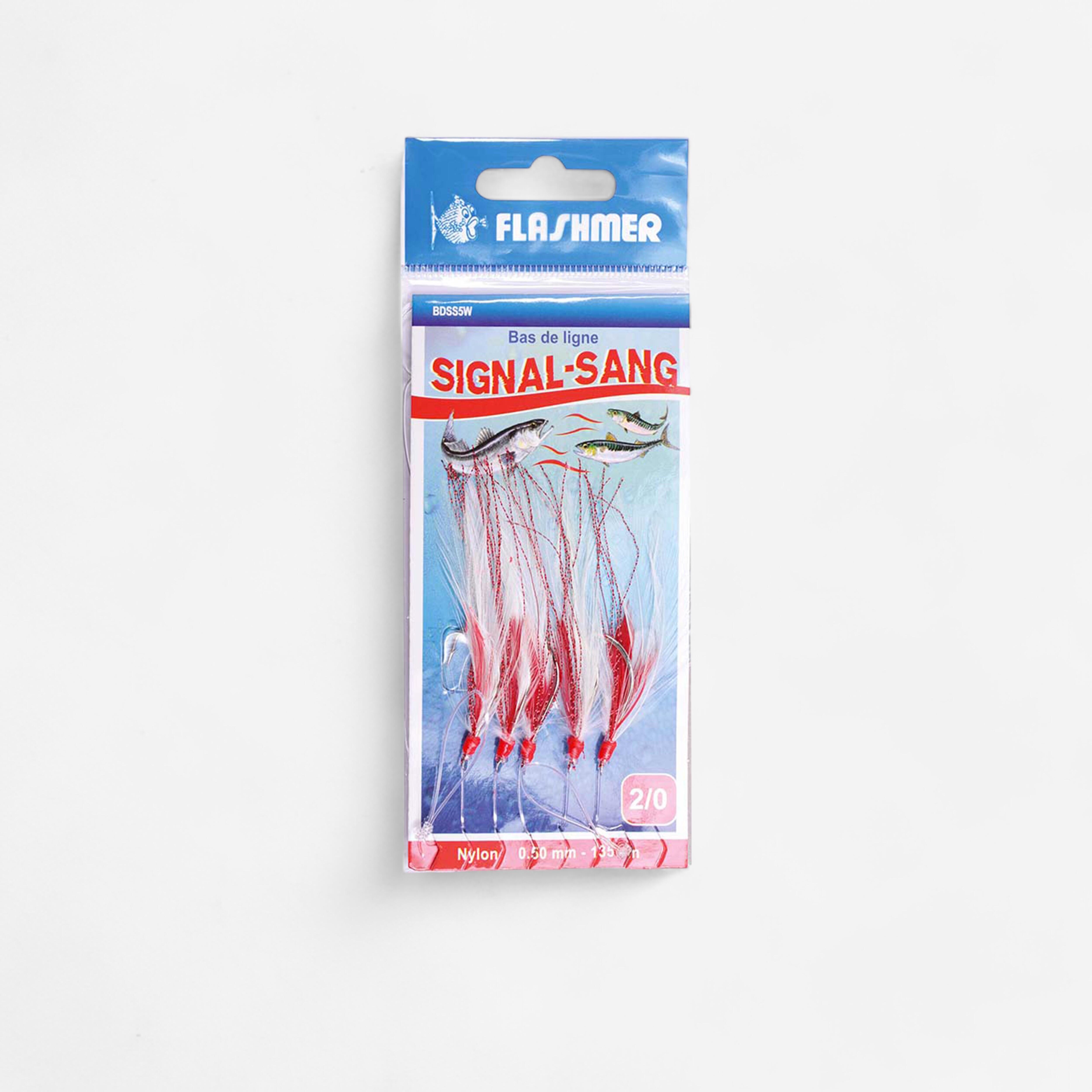 Decathlon | Sabiki pesca in mare SIGNAL SANG 5 ami N°2 |  Flashmer