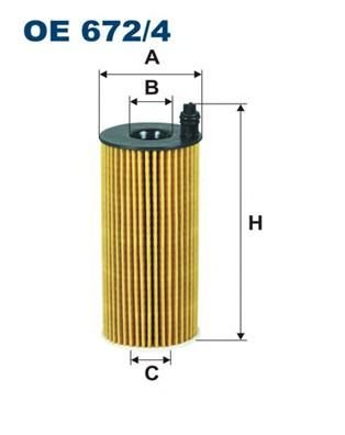 Filtron Filtro Oe672/4