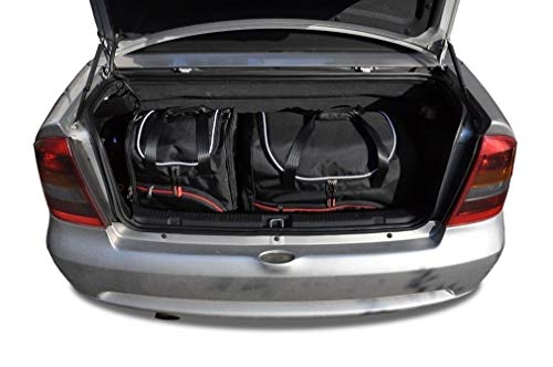 Kjust Set Di Borse Per Auto 4 Pz Compatibile Con Opel Astra Cabrio G (T98) 2001-2006