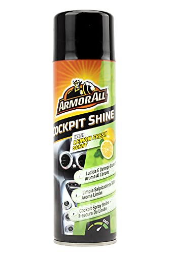 Armor All Lucida E Deterge Cruscotti "Limone", Ravvivante Per Abitacoli, Plastiche E Vinili, 500 Ml, Gaa85500Spi