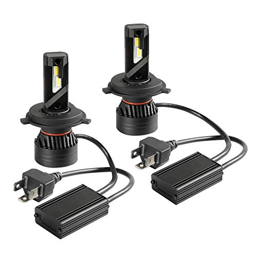 Pilot 57763 Halo Led Ultra Potenza Compatto Alogena Lampadina, H4, 9V-32V, 45W, Confezioni Da 2